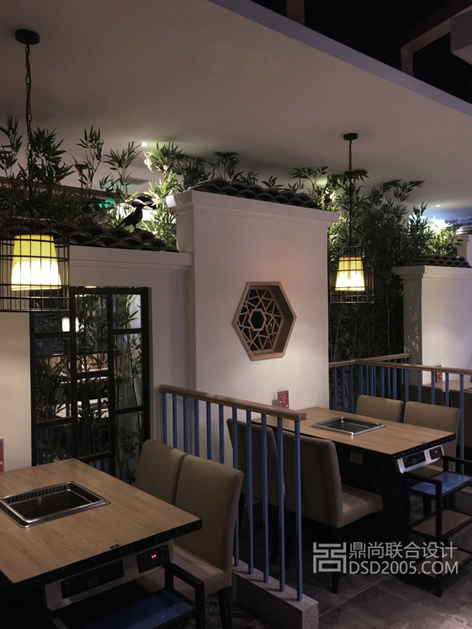 野妹餐厅区设计